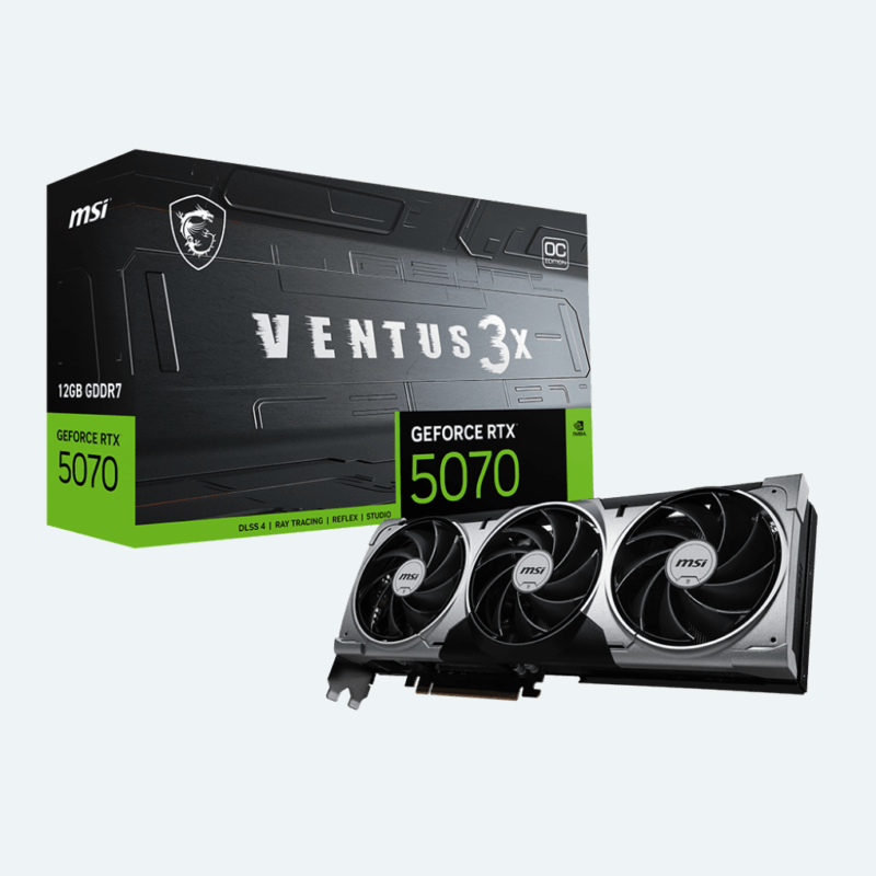 MSI GeForce RTX™ 5070 12GB VENTUS 3X OC