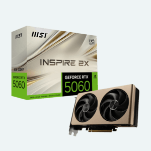 MSI GeForce RTX™ 5060 8GB INSPIRE 2X OC