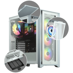 Corsair iCUE 4000X RGB White