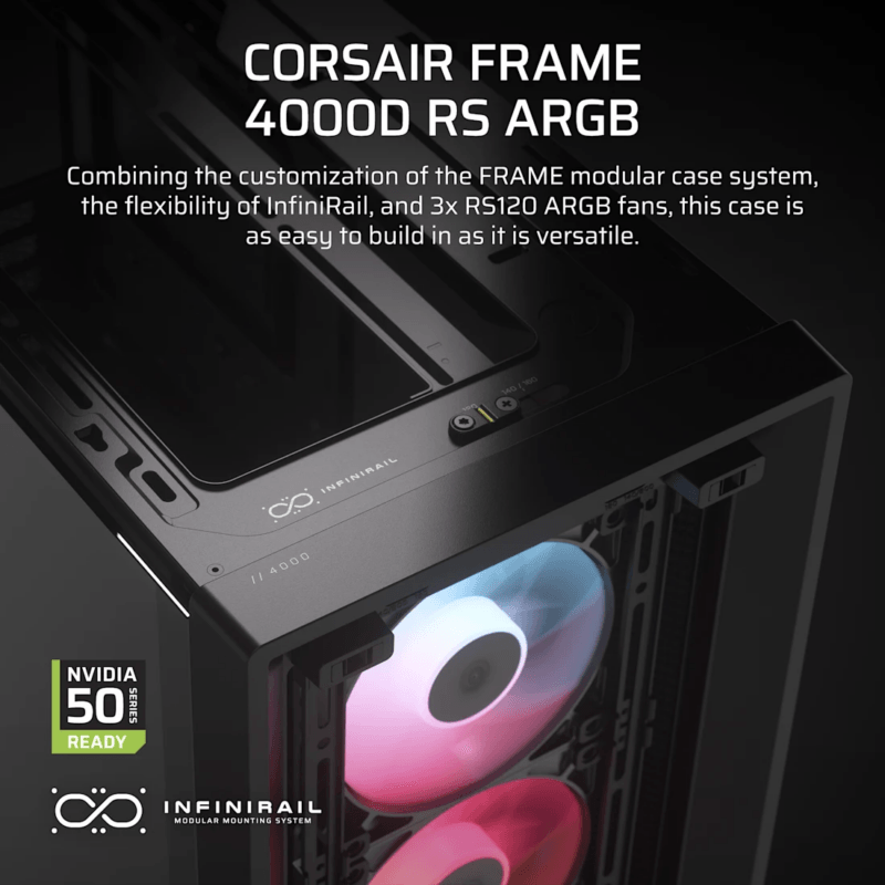 Corsair FRAME 4000D RS ARGB Black