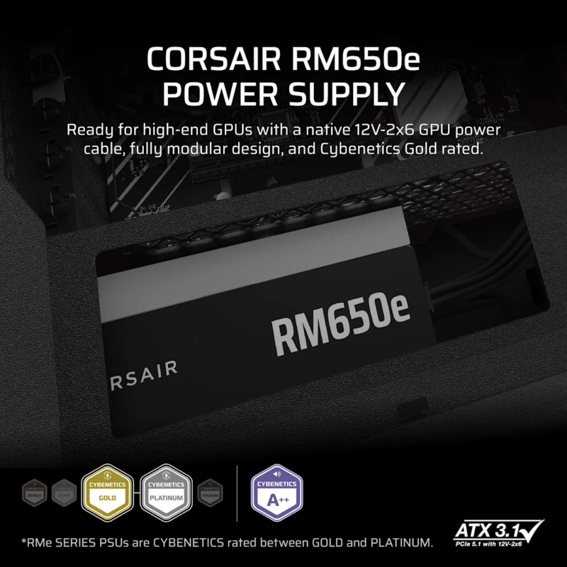 Corsair RM650e (2025)