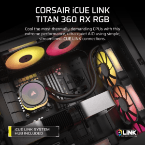 Corsair iCUE LINK TITAN 360 RX RGB