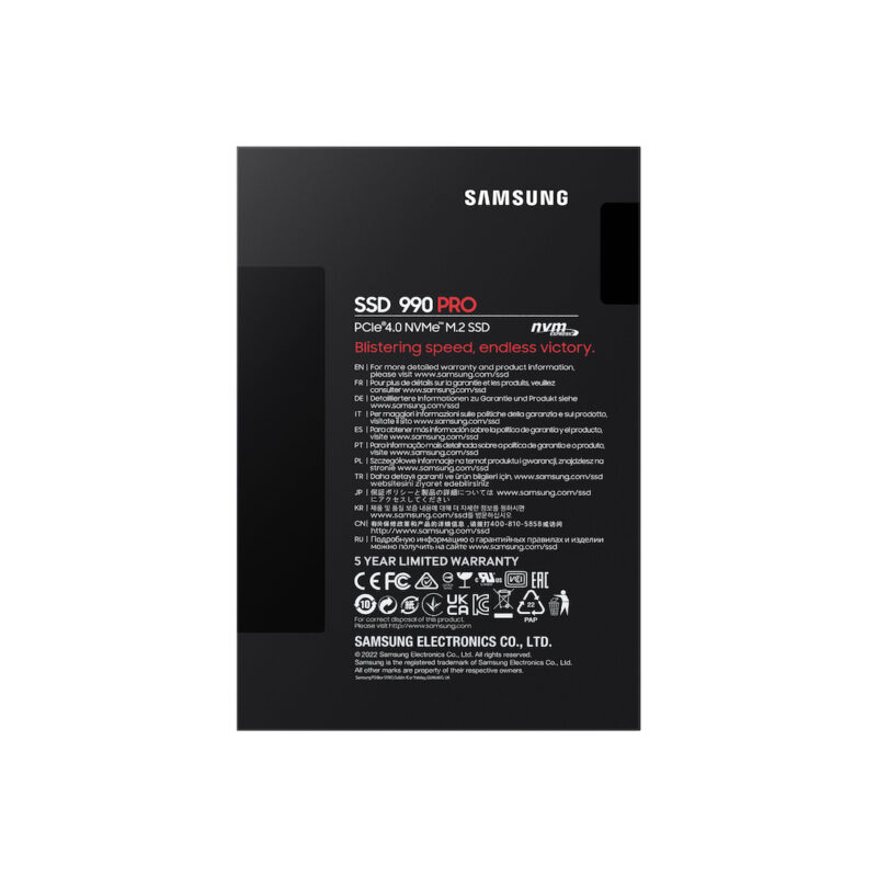 Samsung 990 PRO 1TB PCIe 4.0