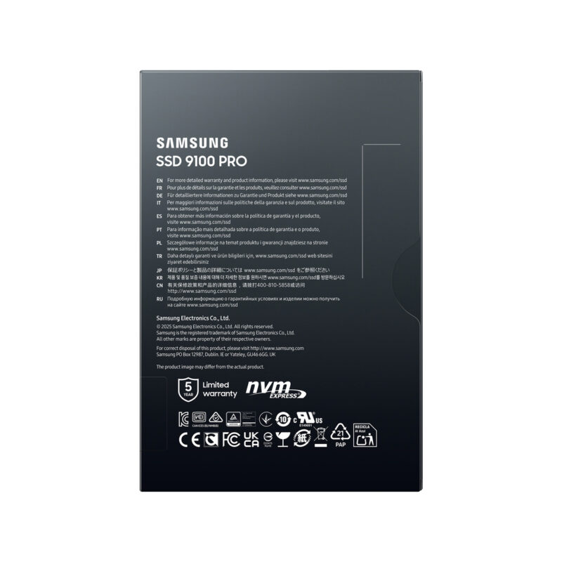 Samsung 9100 PRO 2TB PCIe 5.0
