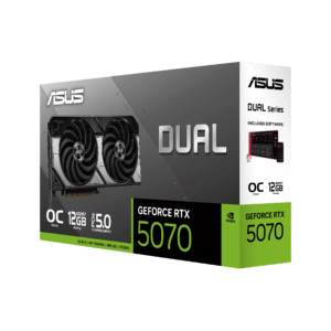 ASUS Dual GeForce RTX™ 5070 12GB GDDR7 OC Edition