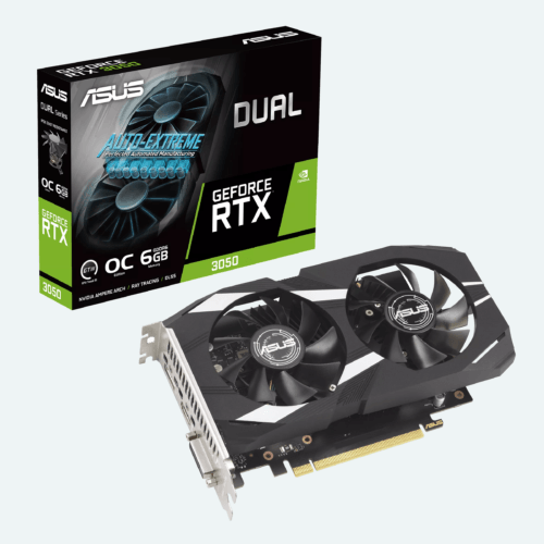 ASUS Dual GeForce RTX™ 3050 6GB GDDR6 OC Edition