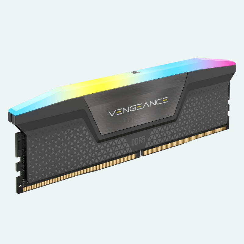 Corsair VENGEANCE® RGB 32GB (2x16GB) DDR5 DRAM 6400MT/s CL36