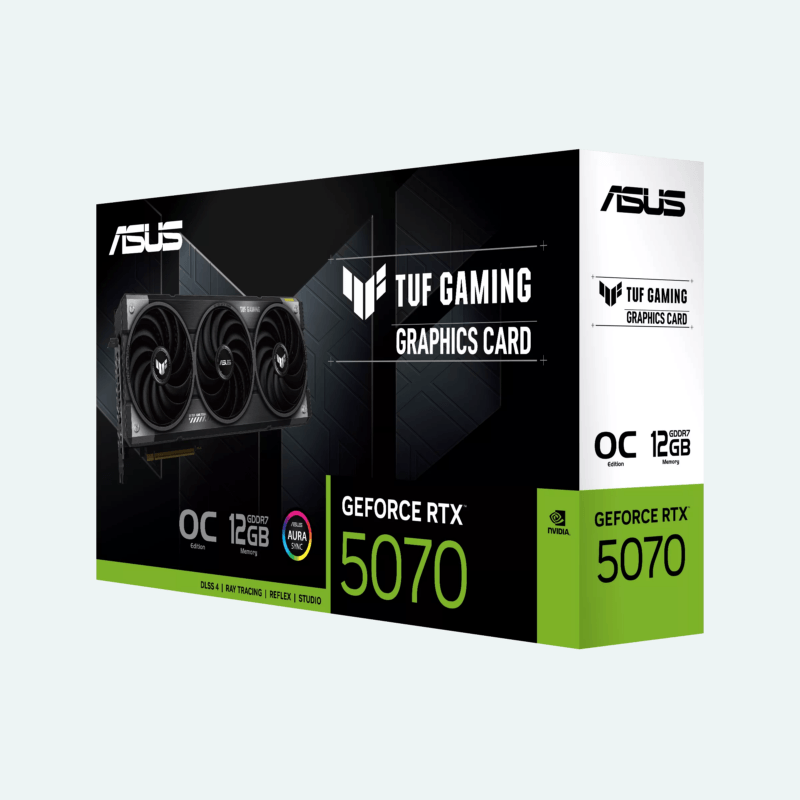 ASUS TUF Gaming GeForce RTX™ 5070 12GB GDDR7 OC Edition